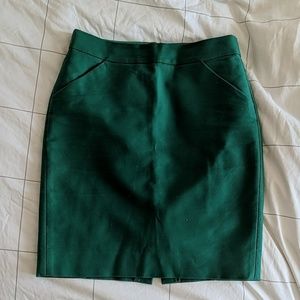 J.Crew Factory Pencil skirt in double-serge cotton
